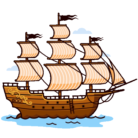 Pirate Ship Animation